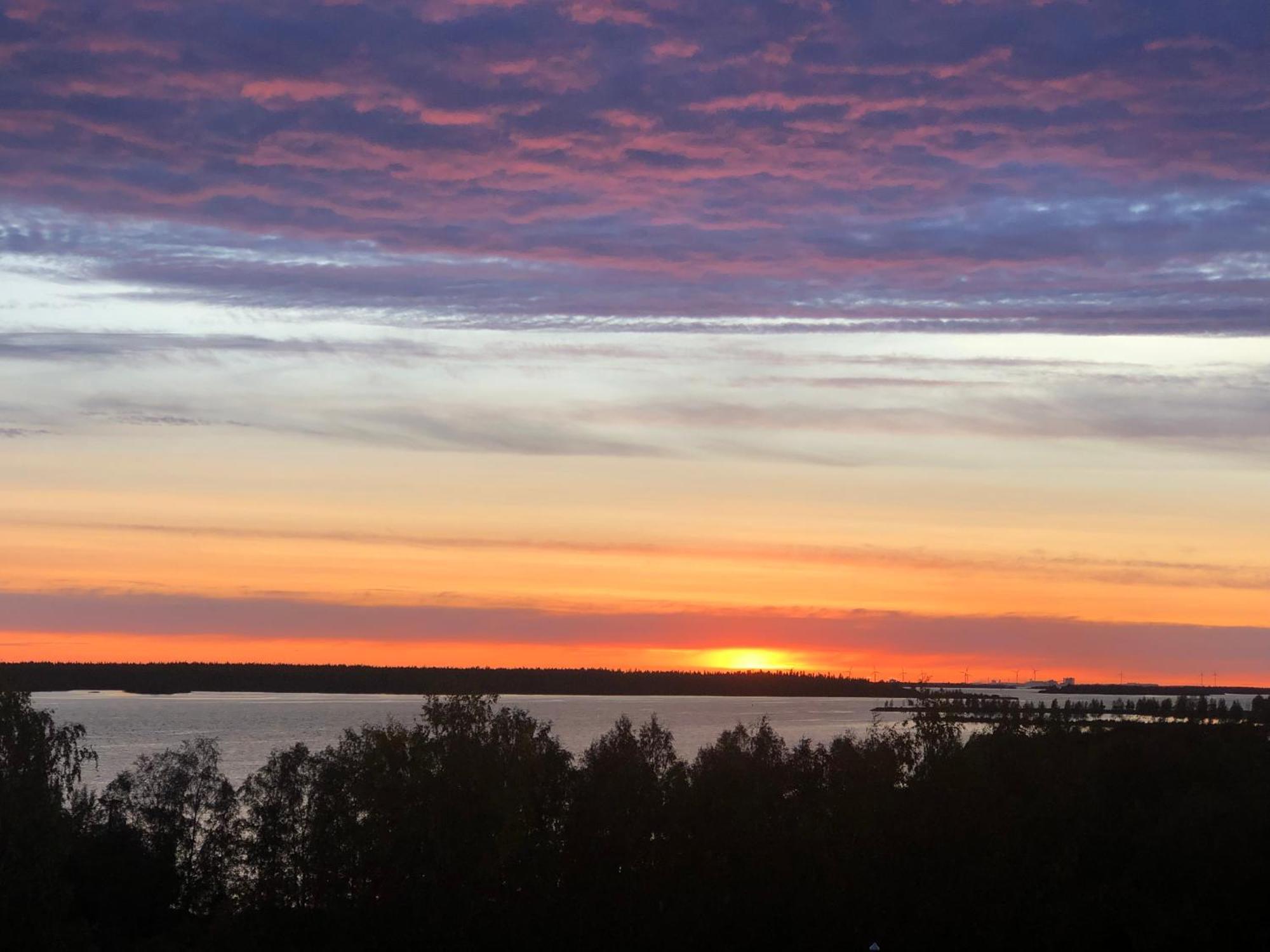 Two Bedroom Apartment Best View To The Sea Glassed Balcony Free Private Parking Кеми Экстерьер фото